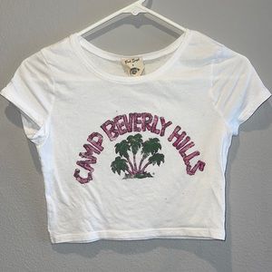 Fred Segal crop tee